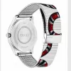 GUCCI G-Timeless Unisex Swiss Quartz Watch YA1264123 38mm Stainless Steel Silver Dial