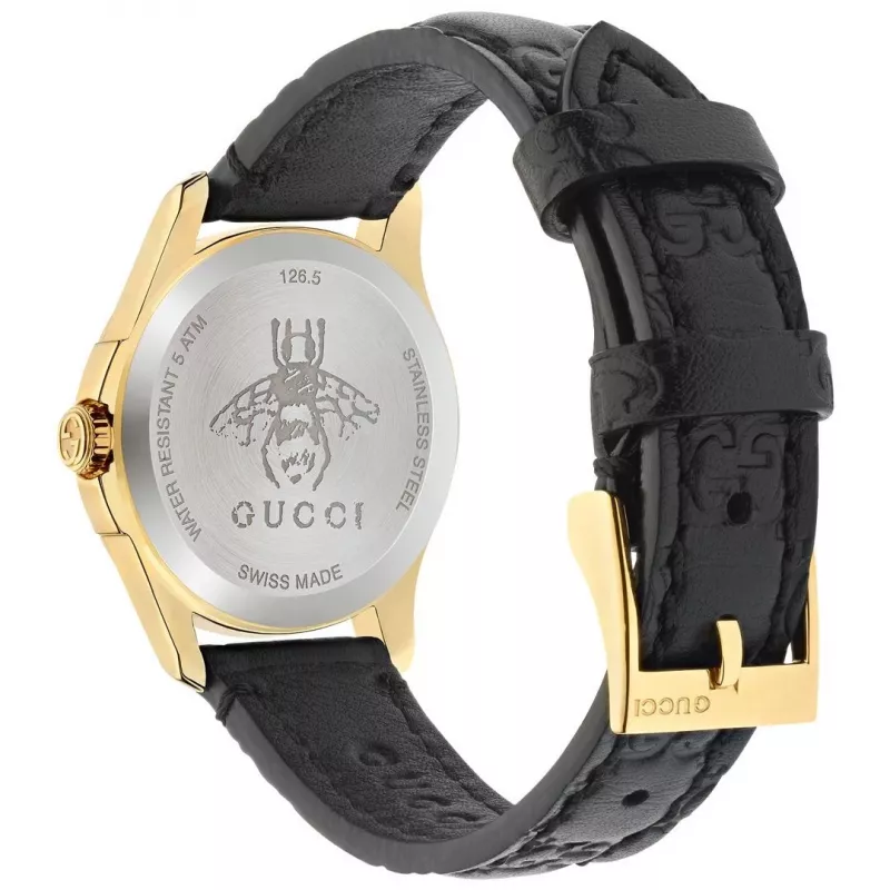 GUCCI G-Timeless Damenuhr YA126581A 27mm Edelstahl Swiss Quartz