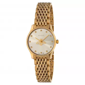 Gucci YA1265021 Damenuhr 29mm Edelstahl Swiss Quartz