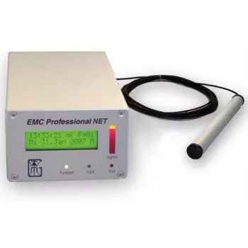GÜDE 3001 Industrie DCF77 NTP Zeitserver mit DIN-Schienen-Montage und PoE