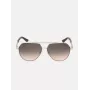 GUESS GF00033-5932F Damen Butterfly-Sonnenbrille Brown Havana 59mm