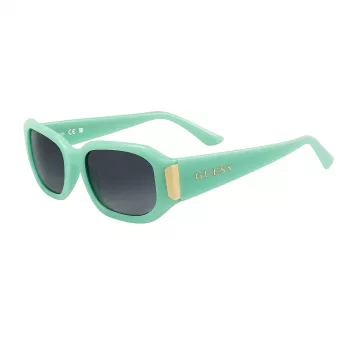 GUESS GF00056-5293W Damen eckige Sonnenbrille Havana Braun Verlauf 52mm