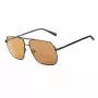 GUESS GF00060-6001E Herren Rechteck-Sonnenbrille Schwarz Smoke Tint 60/13/140 mm