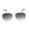 GUESS GF0251-32P Herren-Sonnenbrille, quadratisch, Havanna, mit braunen Verlaufsgläsern