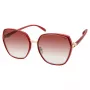 GUESS GF0407-5966F Damen-Sonnenbrille - Havanna Brauner Acetatrahmen, Braune Verlaufsgläser, 59 mm