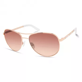 Guess GF0408-6128F Damen-Sonnenbrille Havana Braun Verlauf 61mm