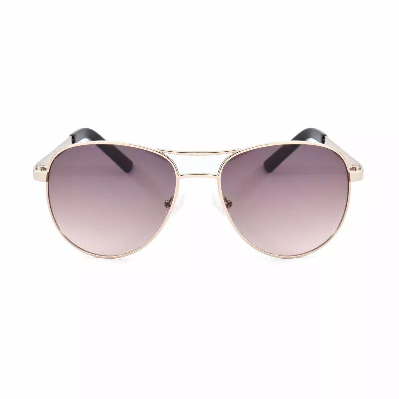 GUESS GF0408-6132F Damen Rechteck-Sonnenbrille - Verlaufsglas - 61/18/135 mm