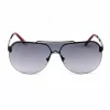 GUESS GF5053-0001B Herren Rechteck-Sonnenbrille - Schwarzer Rahmen, Rauchglas