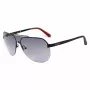 GUESS GF5053-0001B Herren Rechteck-Sonnenbrille - Schwarzer Rahmen, Rauchglas