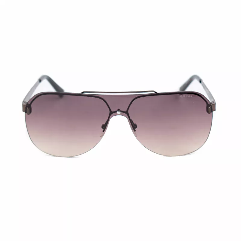 GUESS GF5053-0048F Herren Rechteck-Sonnenbrille Havana Braun Verlauf