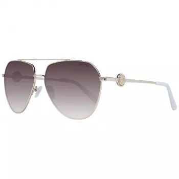 GUESS GF6140-32F Damen-Sonnenbrille Havana Square 62mm