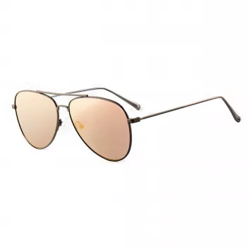 GUESS GG1142SCQZ09Z Unisex Rechteckige Sonnenbrille - Schwarzer Rahmen, Graue Verlaufsgläser, 56 mm
