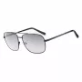 GUESS GG2114S-01B Herren-Sonnenbrille Schwarzer quadratischer Rahmen Grauer Verlaufsglas 60mm