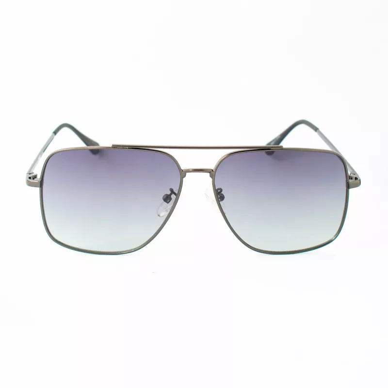 GUESS GG2158S-08P Herren-Rechteck-Sonnenbrille Havana Brown Gradient 61mm