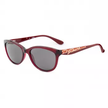 GUESS GU7209-BU-3 Damen Cat-Eye-Sonnenbrille, blauer Rahmen, blaue Gradientengläser, 54-17-135 mm