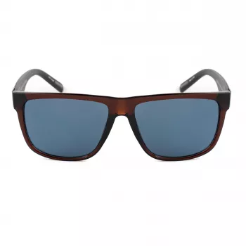 GUESS MAN Sonnenbrille GO00058-6145V Eckiges Gestell Glänzend Schwarz Rauchglas 61mm