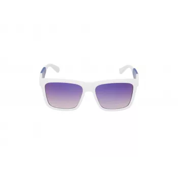 GUESS MAN Sonnenbrille GO00067-5621C Rechteckig Glänzend Schwarz Gestell Rauchglas 56/16/145 mm