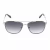 GUESS MAN Sonnenbrille GU00147-5605B Rechteckig Schwarzer Acetatrahmen Graue Polycarbonatgläser 56/16/145 mm UV400
