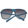 GUESS MAN Sonnenbrille GU6876-5991B Rechteckig Schwarzer Rahmen Graue Gläser 59mm