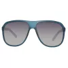 GUESS MAN Sonnenbrille GU6876-5991B Rechteckig Schwarzer Rahmen Graue Gläser 59mm