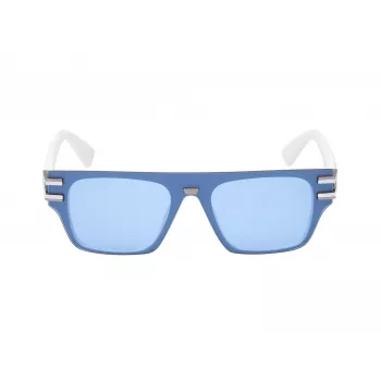 GUESS Herren Pilot-Sonnenbrille GO00061-0021V Shiny Black Smoke Mirror