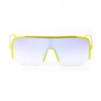 GUESS Herren eckige Sonnenbrille GO00054-0095W - Glänzend schwarzer Rahmen, rauchfarbene Gläser, UV400-Schutz