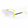 GUESS Herren eckige Sonnenbrille GO00054-0095W - Glänzend schwarzer Rahmen, rauchfarbene Gläser, UV400-Schutz