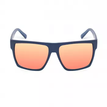 GUESS Herren-Sonnenbrille GGU2053MBL21F Matt Schwarz Gestell Rauchglas 58mm