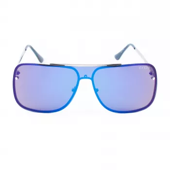 Guess Herren-Sonnenbrille GO00053-0008C Schwarzer Rahmen Graue Gläser 57mm