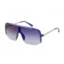 GUESS Herren-Sonnenbrille GO00054-0090C Schwarz Propionat-Gestell Graue Polycarbonat-Gläser 54mm