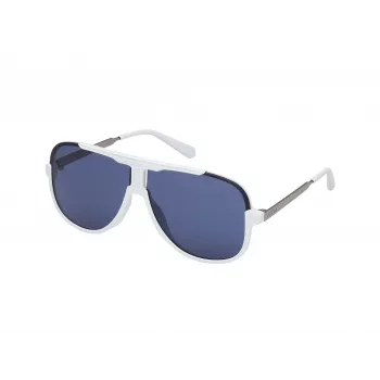 Guess Herren-Sonnenbrille GO00060-6421V Havana Rechteckig Acetat 64/12/140 mm