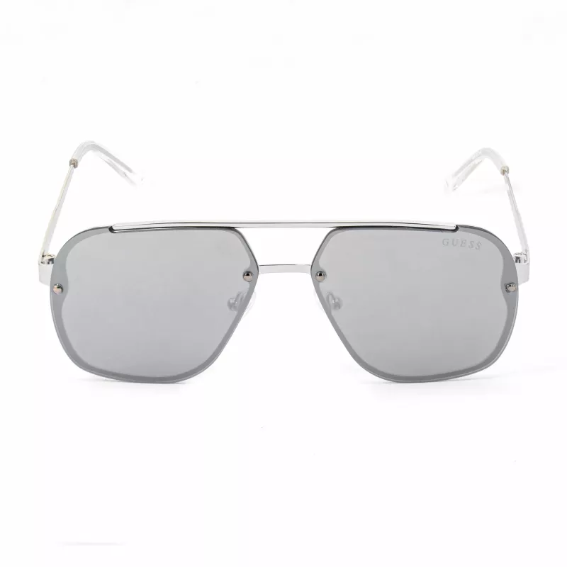 Guess Herren-Sonnenbrille GO00065-6010C Schwarzer Rahmen Graue Gläser 60mm