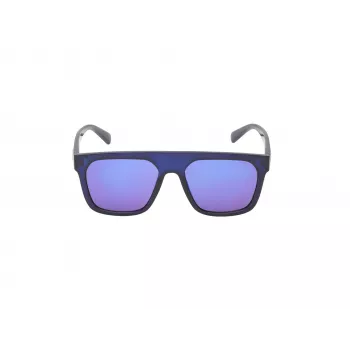 GUESS Herren-Sonnenbrille GO00068-5584C Rechteckig Dark Havana Gestell Braune Verlaufsgläser 55/18/145 mm
