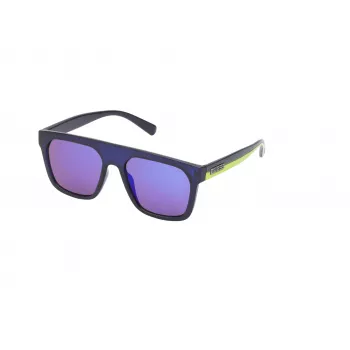 GUESS Herren-Sonnenbrille GO00068-5584C Rechteckig Dark Havana Gestell Braune Verlaufsgläser 55/18/145 mm