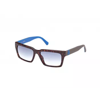 GUESS Herren-Sonnenbrille GU00121-5652W Havana Braun Square Frame 56mm