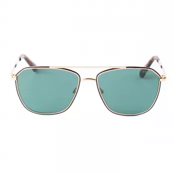 Guess Herren-Sonnenbrille GU00147-5633N Havana Braun Square 56mm