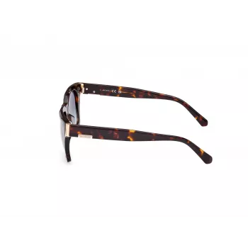 GUESS Herren-Sonnenbrille GU00172-5352W Havana Square Frame UV400