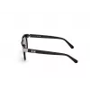 Guess Herren-Sonnenbrille GU00214-4901A - Schwarzer Rahmen, Grau Smoke Gläser, 49/21/145 mm