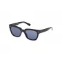 GUESS Herren-Sonnenbrille GU8265-5301V Schwarz Acetat Rechteckig Vollrand 53/19/150 mm