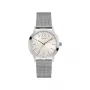 GUESS Herren W0921G1 Analog Quarzuhr 39mm Edelstahl Blaues Zifferblatt