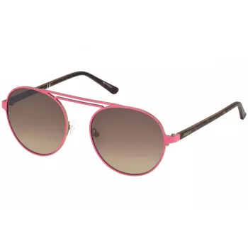 GUESS Unisex GU3028-5573F Sonnenbrille Havana 55/19/140 mm