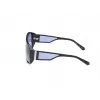 GUESS Unisex Sonnenbrille GU00135-6101V Schwarzer Rahmen Grau Verlauf Gläser 61mm