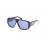 GUESS Unisex Sonnenbrille GU00135-6101V Schwarzer Rahmen Grau Verlauf Gläser 61mm