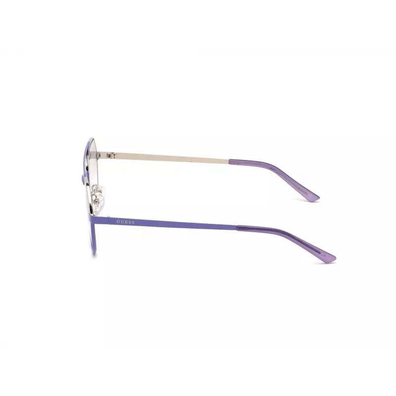 GUESS Unisex Sonnenbrille GU3048-81Z Shiny Black Rahmen Grau Gradient Glas 53mm