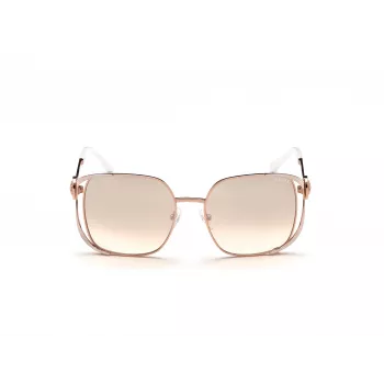 GUESS Damen Butterfly Cat Eye Sonnenbrille GU7626-5828U Havana/Brown Gradient 58mm