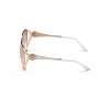 GUESS Damen Butterfly Cat Eye Sonnenbrille GU7626-5828U Havana/Brown Gradient 58mm