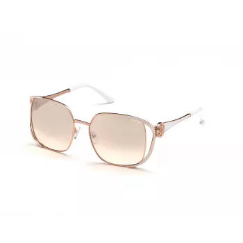 GUESS Damen Butterfly Cat Eye Sonnenbrille GU7626-5828U Havana/Brown Gradient 58mm