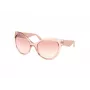 GUESS Damen Butterfly-Sonnenbrille GU00130-6157U, Havanna-Rahmen mit braunen Gläsern