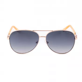 GUESS Damen Butterfly-Sonnenbrille GU00173-6028W Havana Brown Gradient 60mm