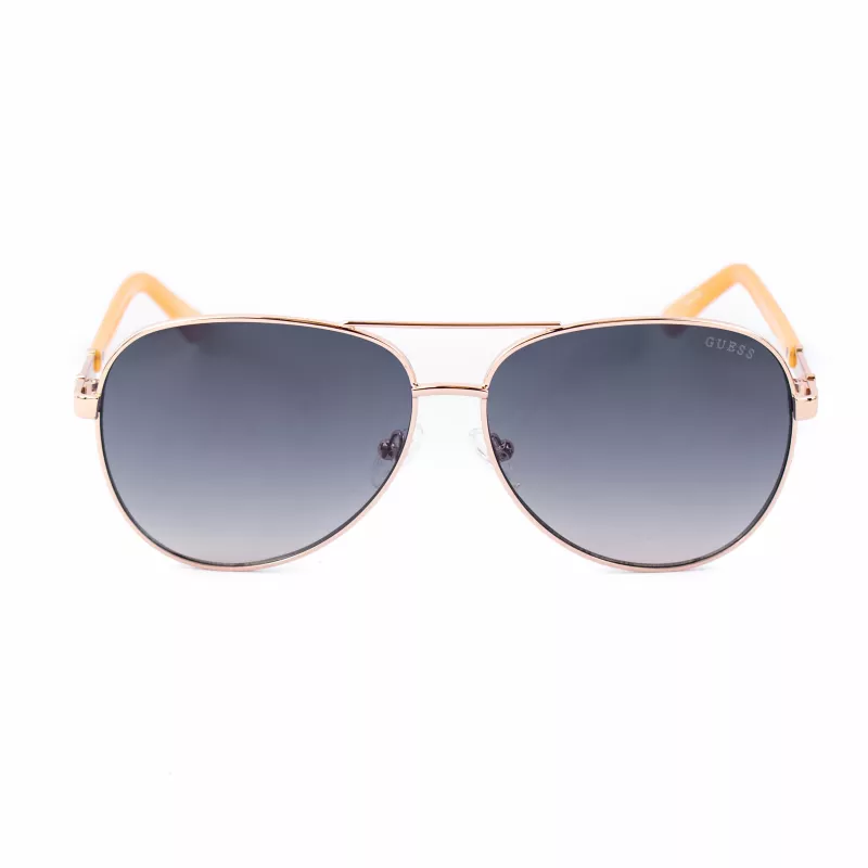 GUESS Damen Butterfly-Sonnenbrille GU00173-6028W Havana Brown Gradient 60mm